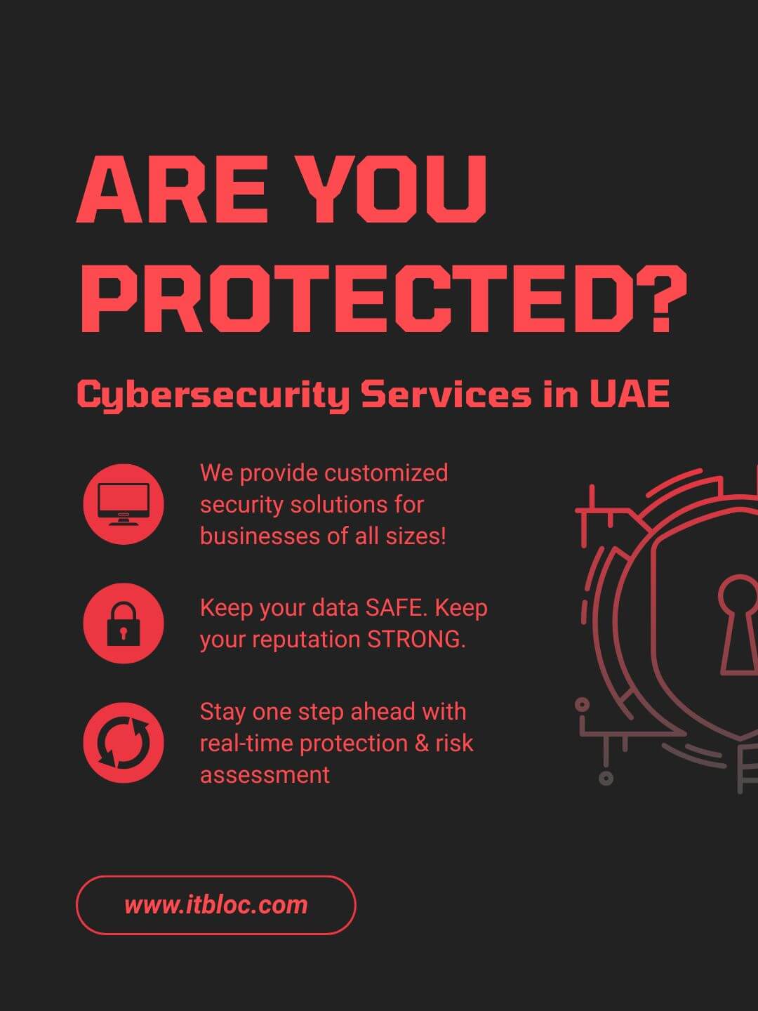 You are currently viewing Cybersecurity Services in UAE: Protect Your Business from Cyber Warfare Threats